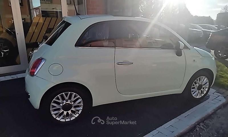 Usata Fiat 500 Lounge 69 CV (50 kW) 2014 Verde Utilitaria
