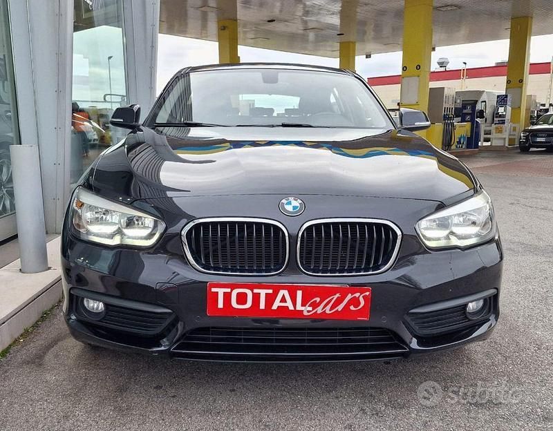 Usata BMW 114 Advantage 95 CV (69 kW) 2019 Nero pastello Utilitaria