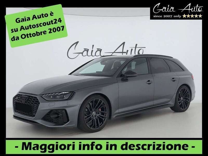 Grigio Usata 2021 Audi RS4 Ambiente Station wagon | 69.900 € (Buon prezzo) - Immagine 1/4