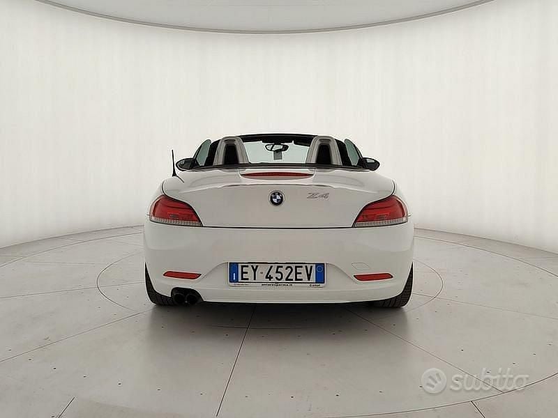 Usata BMW Z4 Efficient Dynamics 184 CV (135 kW) 2014 Bianco Cabrio