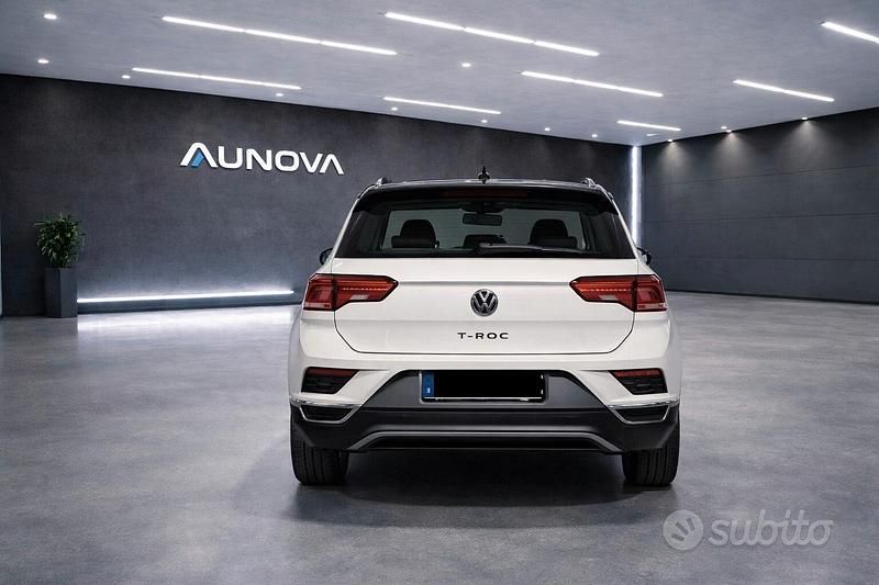 Usata VW T-Roc Business 110 CV (80 kW) 2021 Bianco SUV