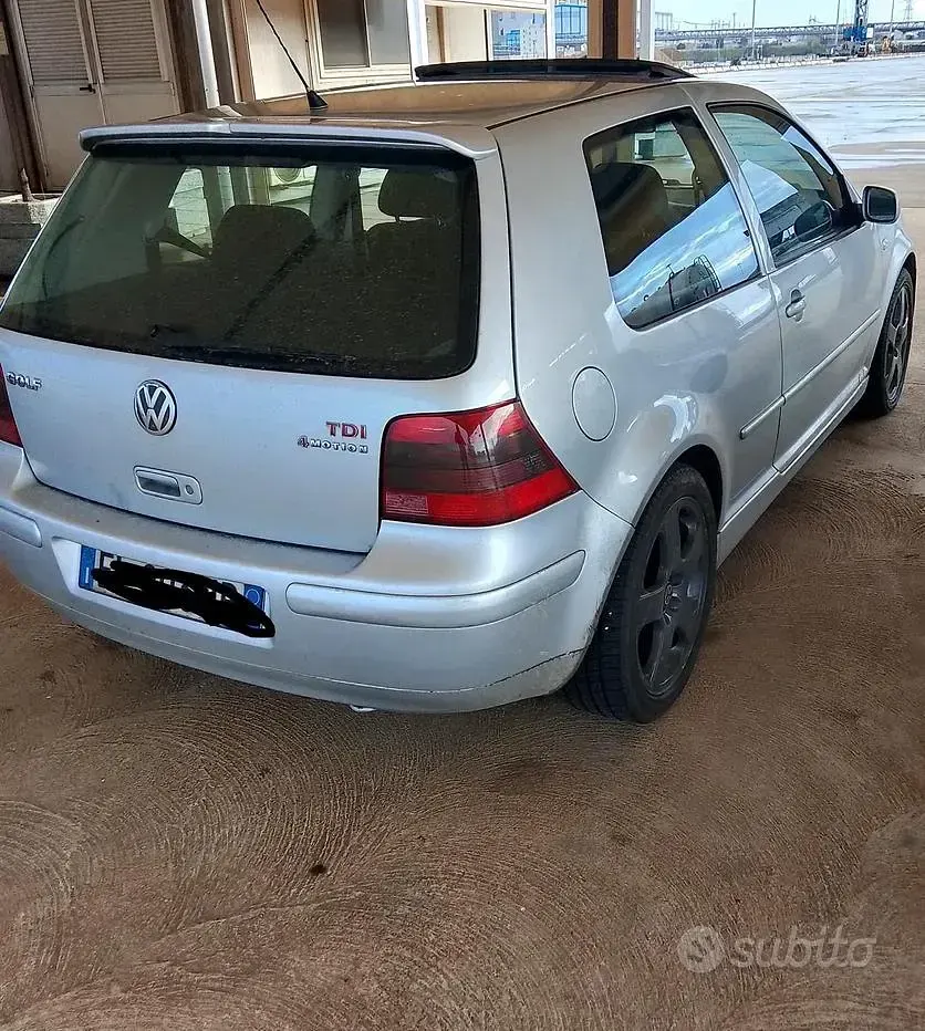 Usata VW Golf IV 150 CV (110 kW) 2002 Grigio Coupé