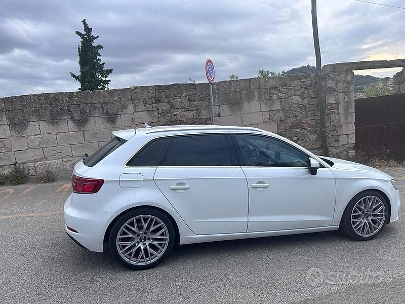 Usata Audi A3 116 CV (85 kW) 2017 Bianco Berlina