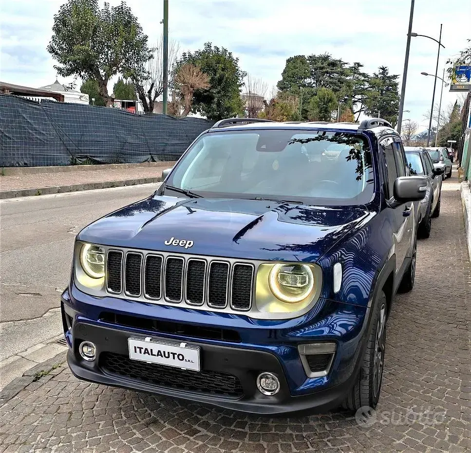 Usata Jeep Renegade Limited 120 CV (88 kW) 2018 Blu SUV