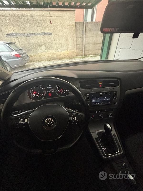 Usata VW Golf Sportsvan 173 CV (127 kW) 2017 Blu/azzurro Monovolume