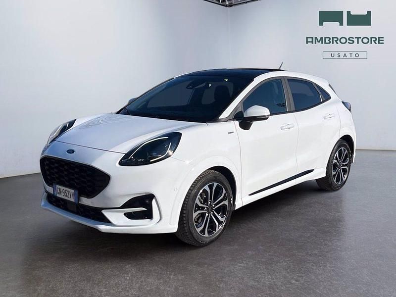 Usata Ford Puma ST-Line 125 CV (91 kW) 2023 Frozen white SUV