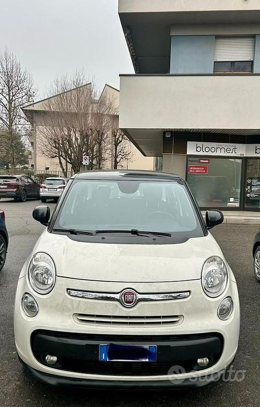 Usata Fiat 500L Lounge 95 CV (69 kW) 2016 Bianco Monovolume