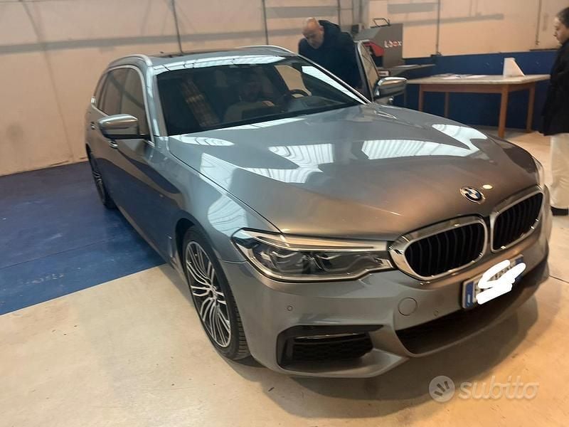 Usata BMW 520 M Sport 190 CV (139 kW) 2019 Grigio Station wagon