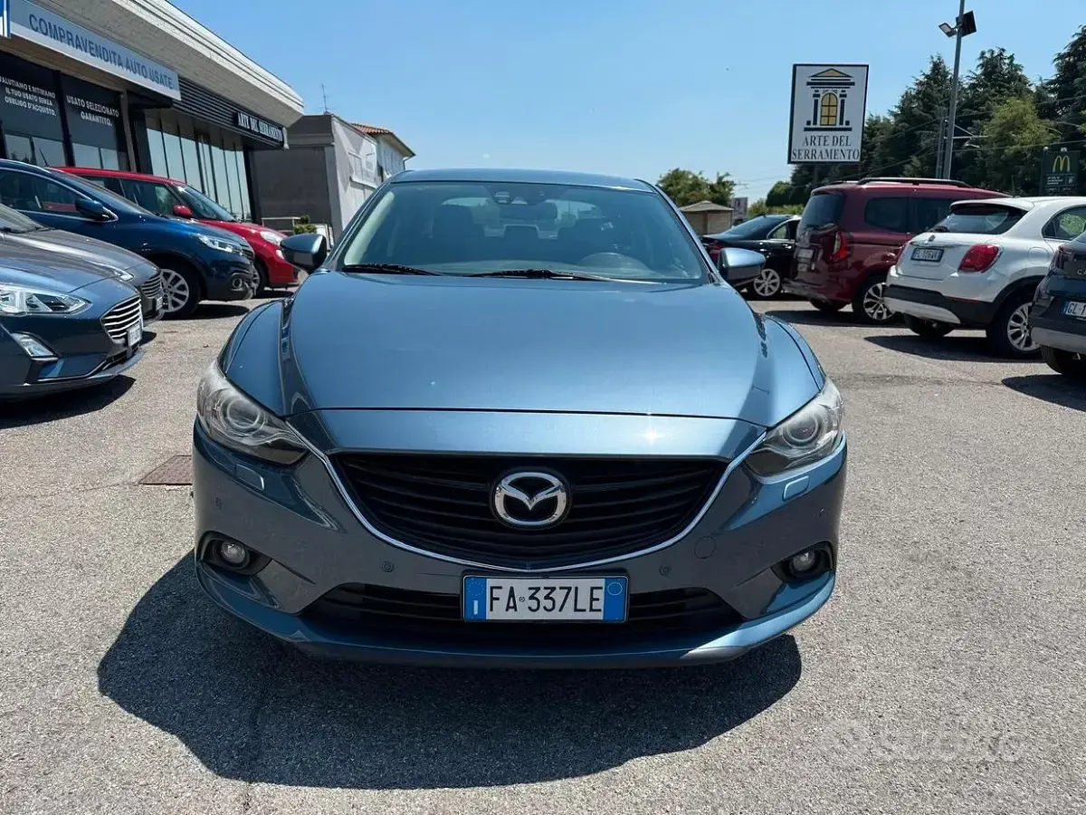 Usata Mazda 6 Exceed 150 CV (110 kW) 2015 Bluazzurro Berlina