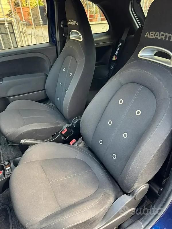 Usata Abarth 595 2014 Blu Utilitaria