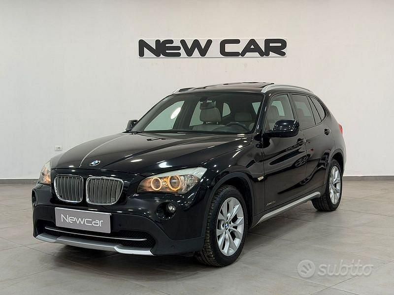 Usata BMW X1 Efficient Dynamics 177 CV (130 kW) 2010 Nero SUV