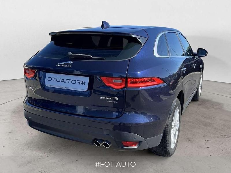 Usata Jaguar F-Pace Portfolio 179 CV (131 kW) 2017 Blu/azzurro SUV