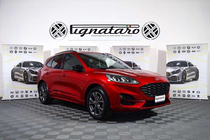 Rosso pastello Usata 2021 Ford Kuga ST-Line SUV | 17.990 € (Buon prezzo) - Immagine 1/4