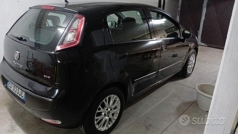 Usata Fiat Punto Evo 95 CV (69 kW) 2012 Nero Utilitaria