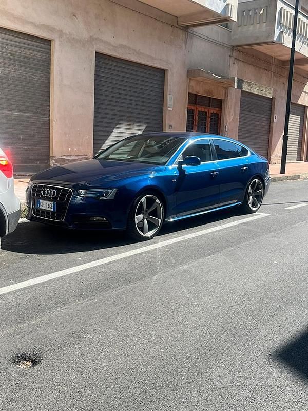 Usata Audi A5 2012 Blu Coupé