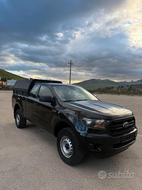 Usata Ford Ranger XL 169 CV (124 kW) 2020 Nero Pick-up