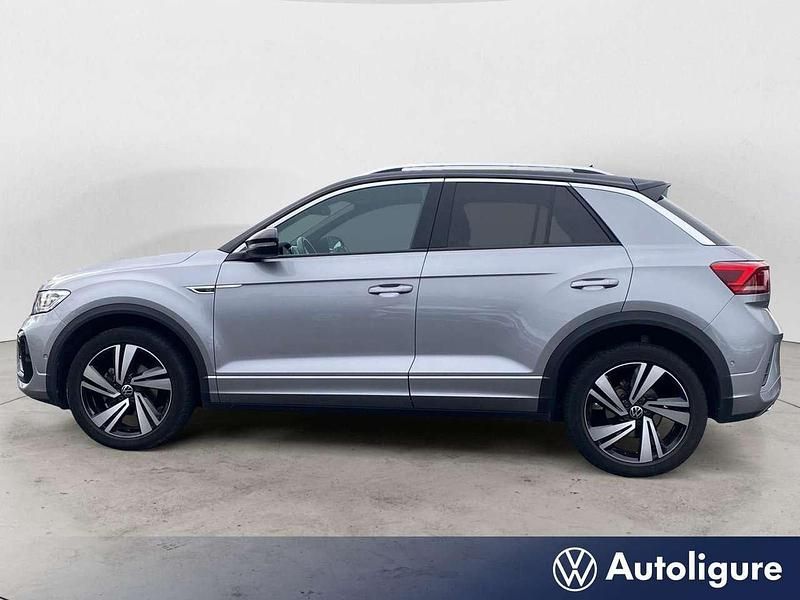 Usata VW T-Roc R-line 110 CV (80 kW) 2022 Argento SUV