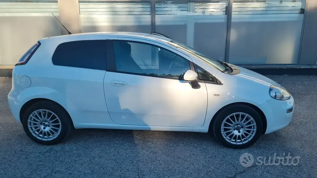 Usata Fiat Punto 2013 Bianco Utilitaria