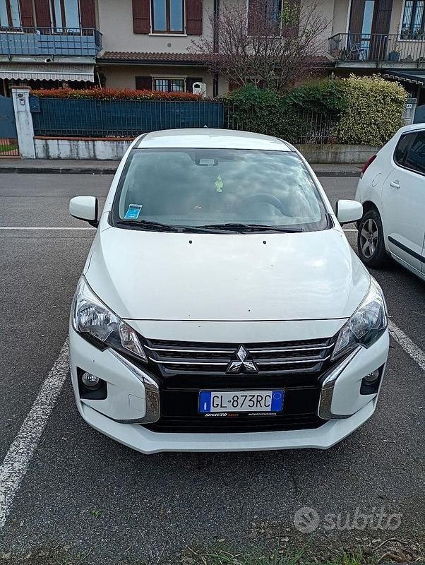 Usata Mitsubishi Space Star 80 CV (58 kW) 2022 Bianco Utilitaria