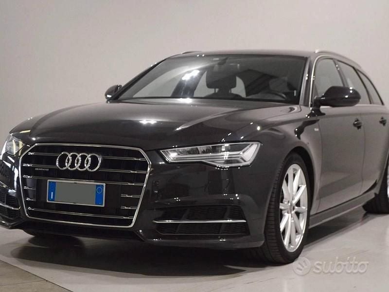 Usata Audi A6 S-Line 190 CV (139 kW) 2017 Nero Station wagon
