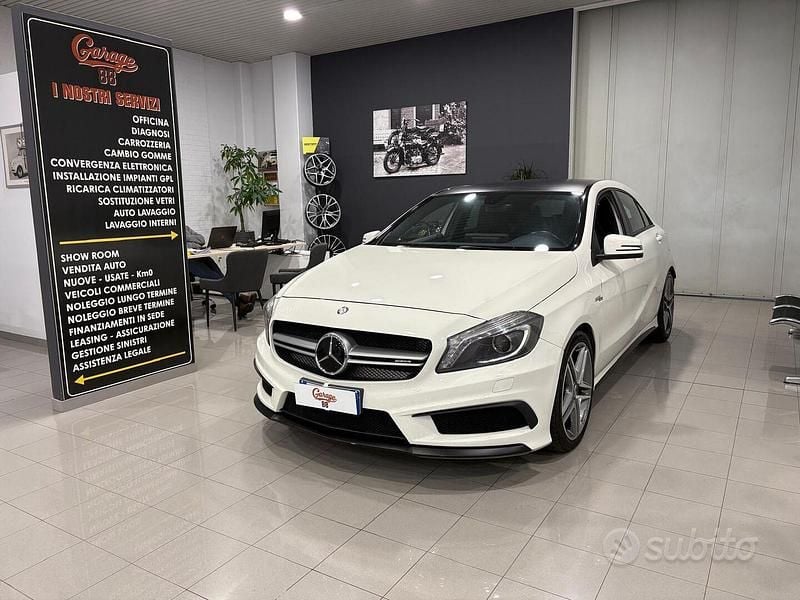 Usata Mercedes A45 AMG AMG 360 CV (264 kW) 2015 Bianco Berlina