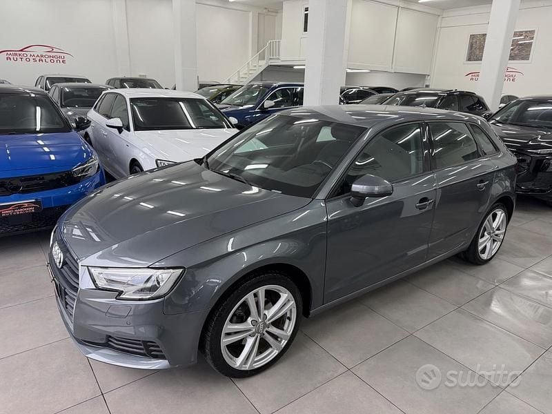 Usata Audi A3 Sport 150 CV (110 kW) 2018 Grigio Berlina