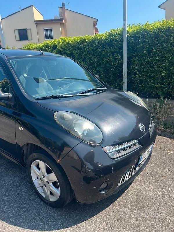 Begagnad Nissan Micra 80 HK (58 kW) 2007 Svart Sedan