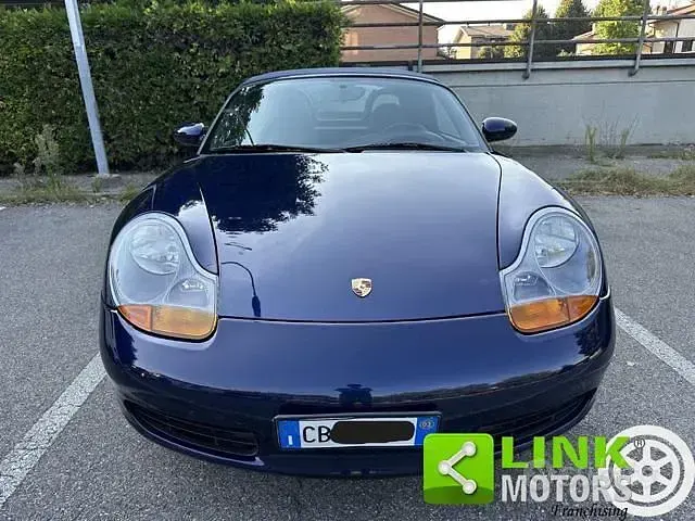 Usata Porsche Boxster 220 CV (161 kW) 2002 Blu Cabrio