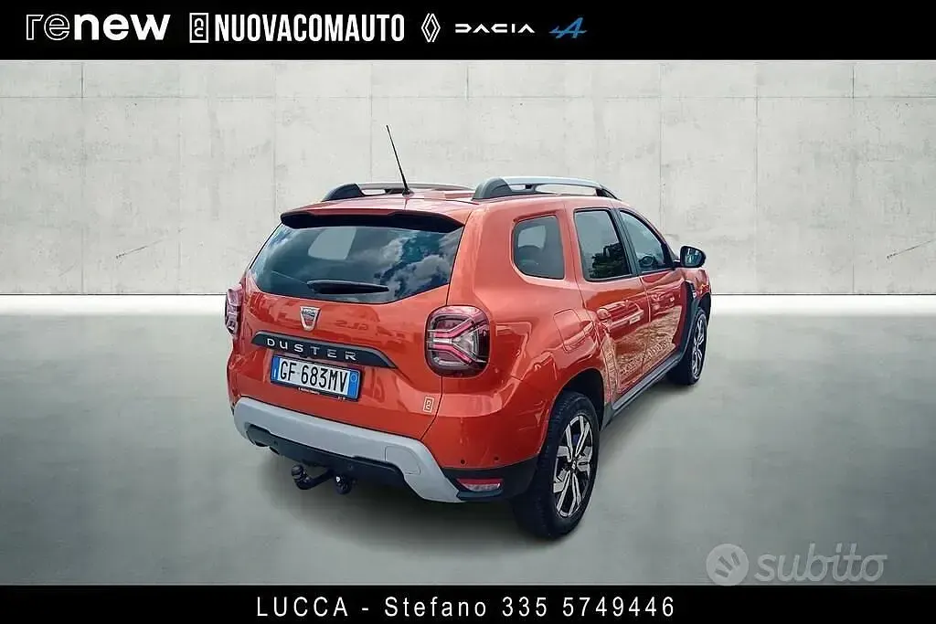 Usata Dacia Duster Prestige 101 CV (74 kW) 2021 Giallo SUV