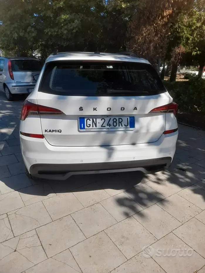 Usata Skoda Kamiq 95 CV (69 kW) 2023 Bianco SUV