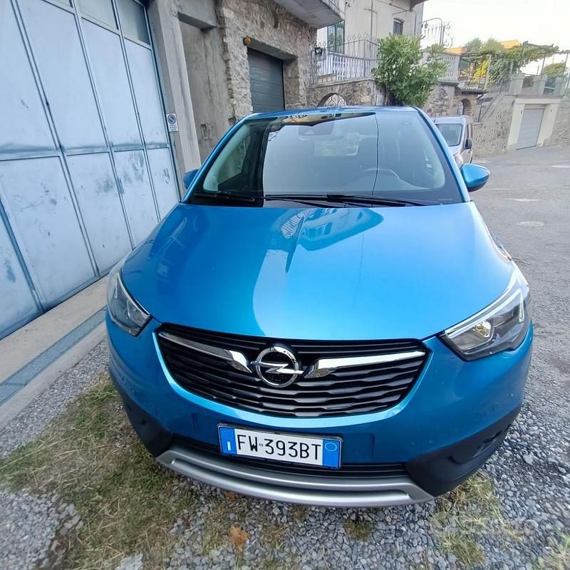 Usata Opel Crossland X Innovation 120 CV (88 kW) 2018 Blu/azzurro SUV