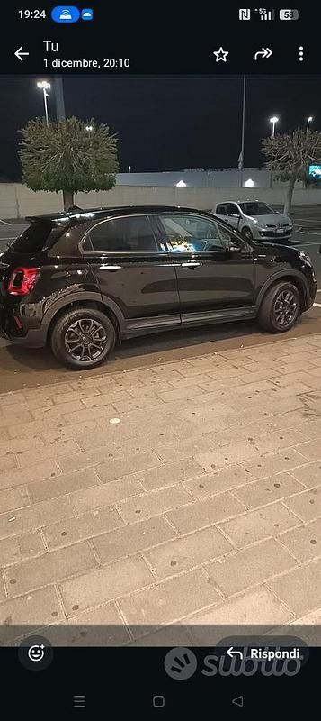 Usata Fiat 500X 95 CV (69 kW) 2022 Nero SUV