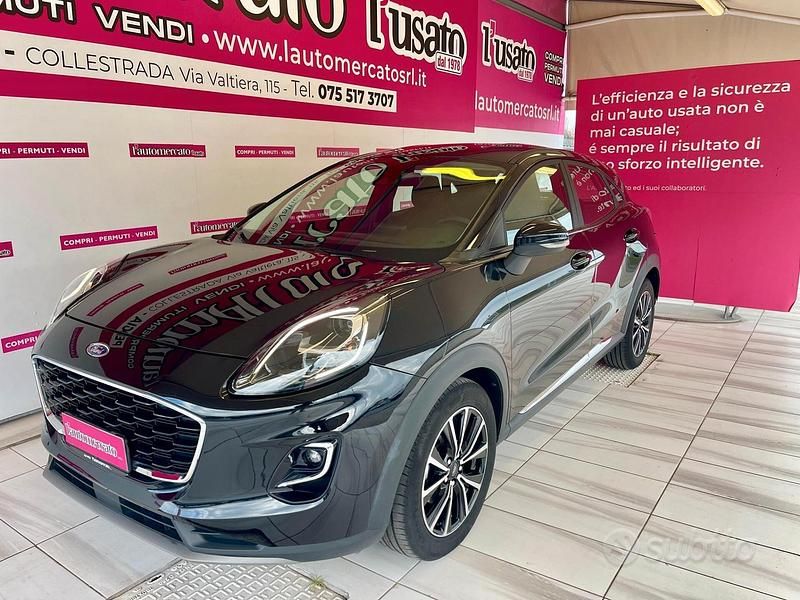 Usata Ford Puma Titanium 125 CV (91 kW) 2021 Nero SUV