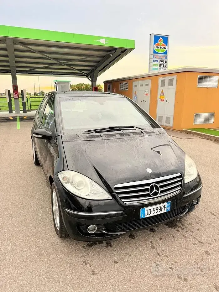 Usata Mercedes A150 Avantgarde 95 CV (69 kW) 2009 Nero Coupé