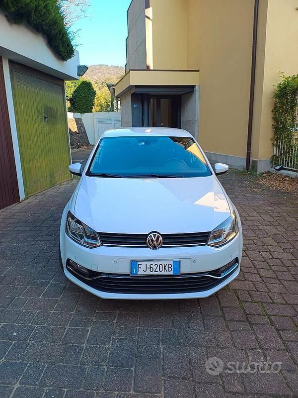 Usata VW Polo 110 CV (80 kW) 2017 Bianco Berlina