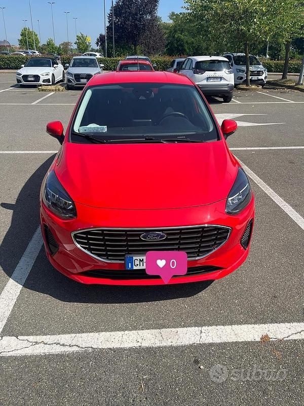 Usata Ford Fiesta 75 CV (55 kW) 2023 Rosso Utilitaria