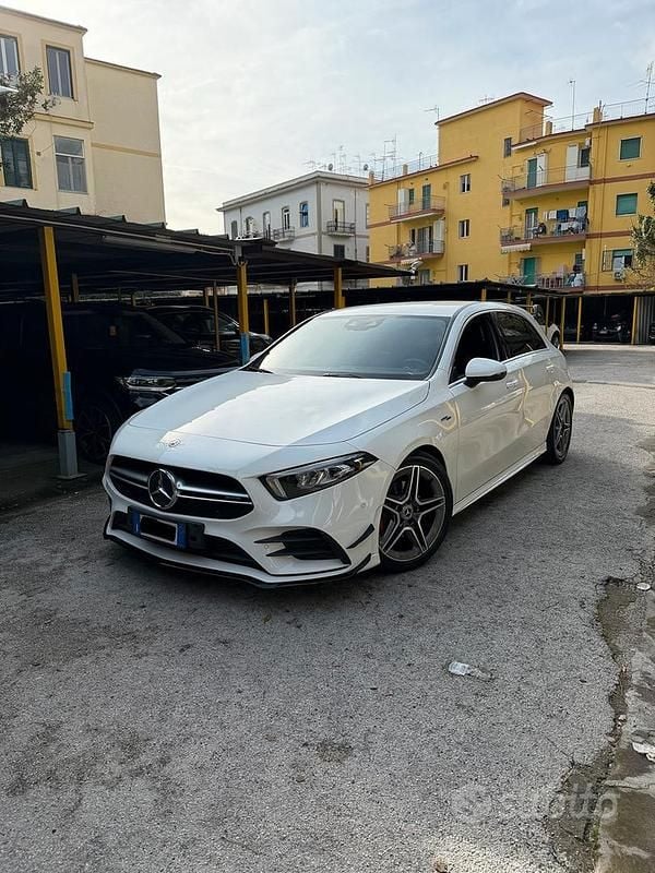 Usata Mercedes A200 Premium 163 CV (119 kW) 2018 Bianco Berlina