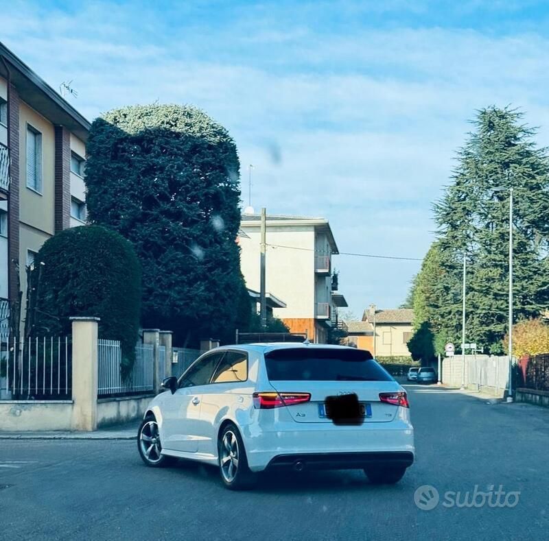 Usata Audi A3 S-Line 2015 Bianco Berlina