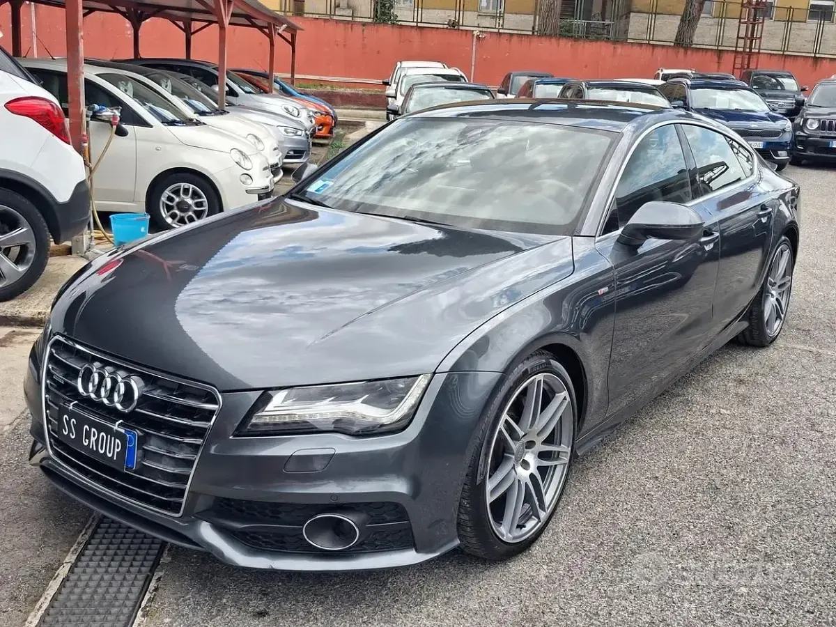 Usata Audi A7 Business Plus 245 CV (180 kW) 2014 Grigio Utilitaria