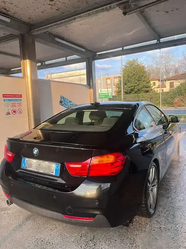 Usata BMW 420 Coupé 184 CV (135 kW) 2014 Nero Coupé