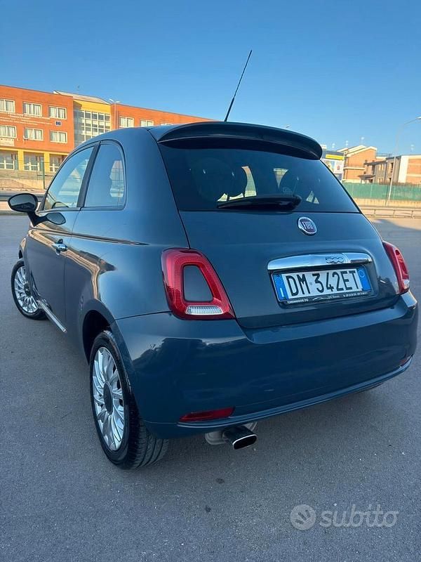Usata Fiat 500 Lounge 69 CV (50 kW) 2008 Blu Berlina