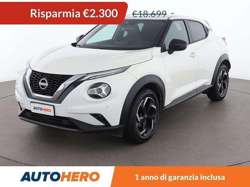 Bianco Usata 2023 Nissan Juke N-Connecta SUV | 16.399 € (Ottimo prezzo) - Immagine 1/3