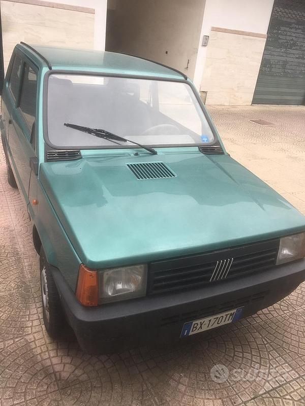 Usata Fiat Panda Young 34 CV (25 kW) 2004 Verde Utilitaria
