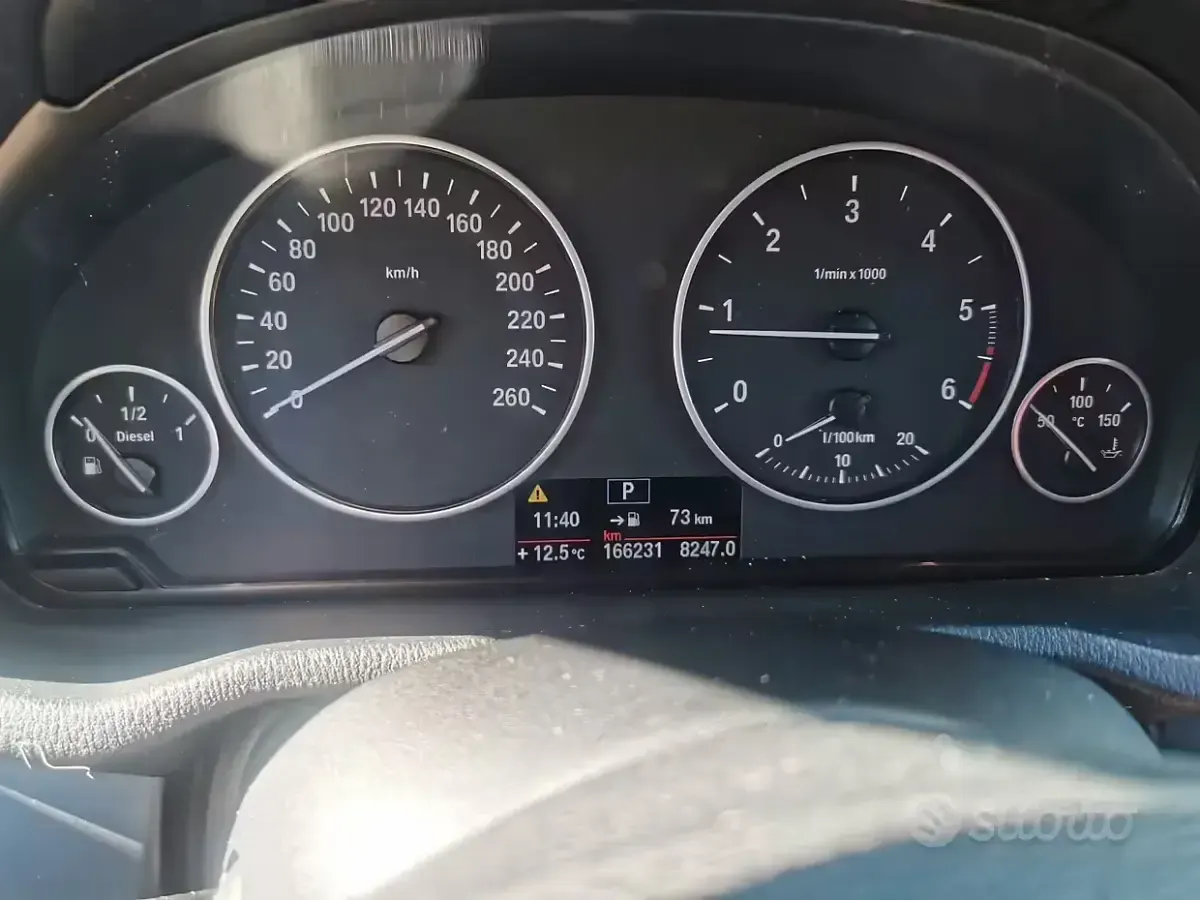 Usata BMW X3 184 CV (135 kW) 2012 Nero SUV