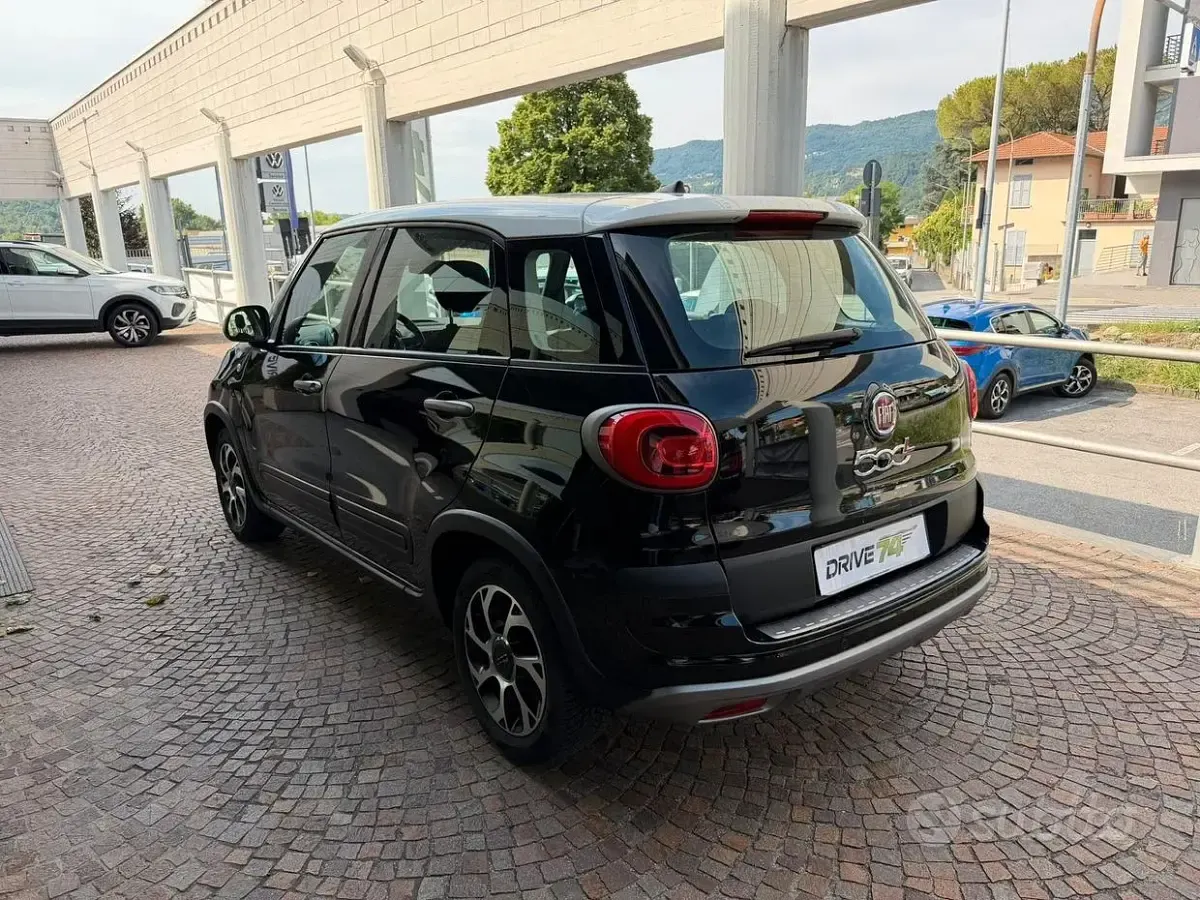 Usata Fiat 500L Cross 95 CV (69 kW) 2021 Nero Monovolume