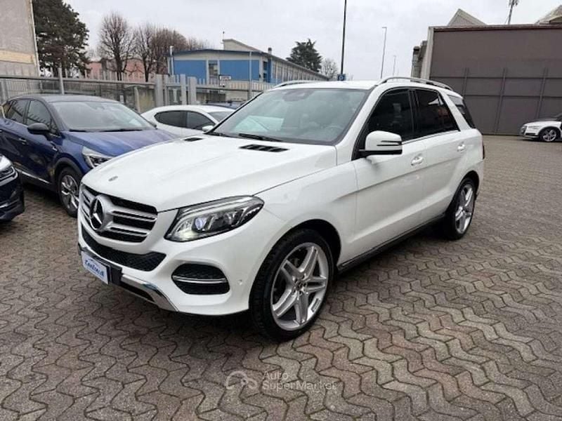 Usata Mercedes GLE300 Exclusive 204 CV (150 kW) 2018 Bianco SUV