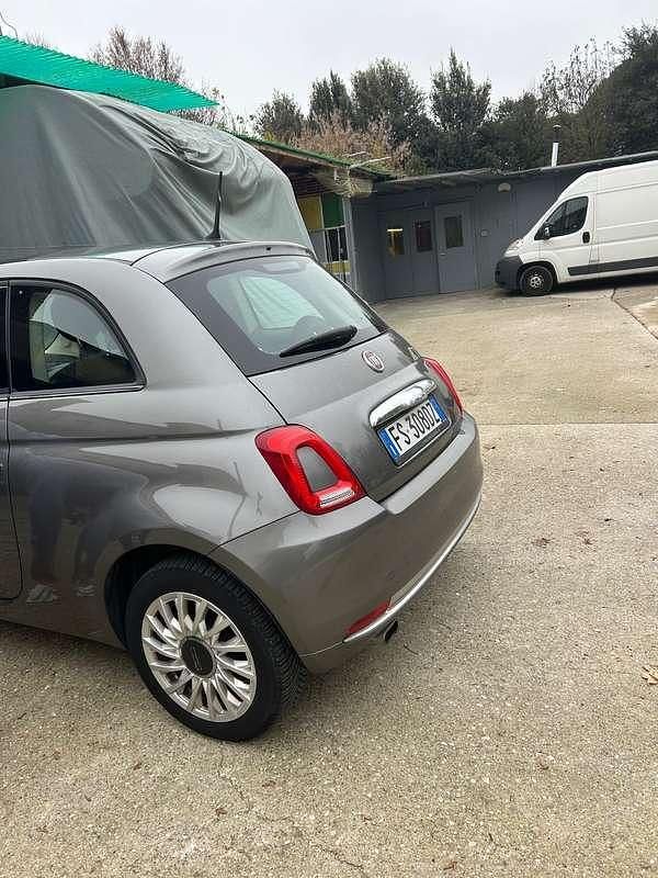 Usata Fiat 500 Lounge 69 CV (50 kW) 2018 Grigio Utilitaria
