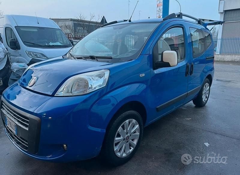 Usata Fiat Qubo Trekking 78 CV (57 kW) 2014 Blu Monovolume