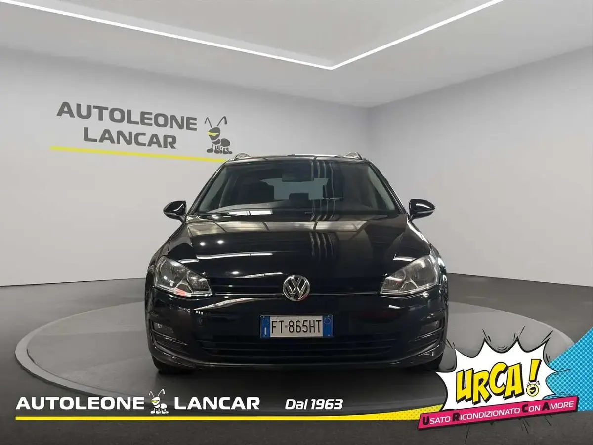 Usata VW Golf VII Comfortline 110 CV (80 kW) 2016 Nero Station wagon