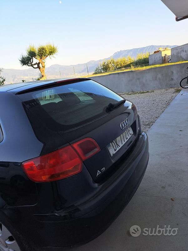Usata Audi A3 110 CV (80 kW) 2006 Nero Berlina